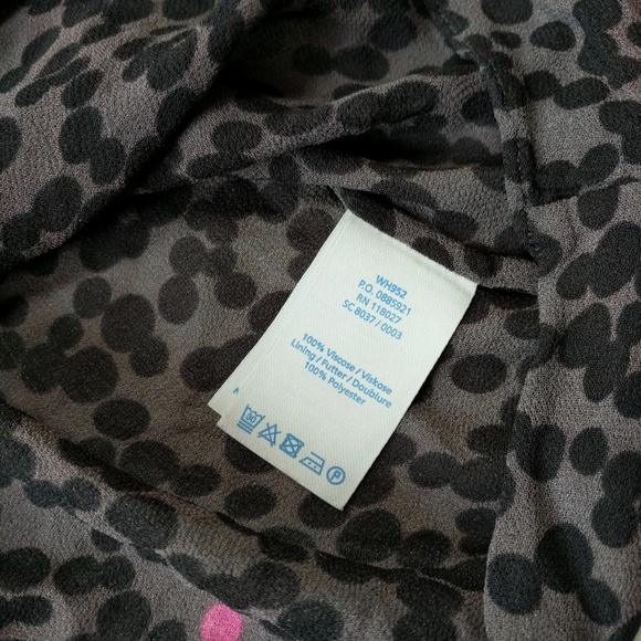 Boden Boho Gray Flowy Dots Print Fit Flare Dress 6 - Picture 8 of 8